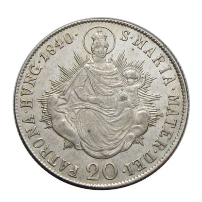 V. Ferdinánd 1840 B 20 krajcár