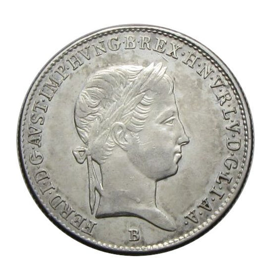 V. Ferdinánd 1845 B 10 krajcár