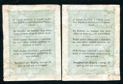 1848 2 Forint sorszámkövető