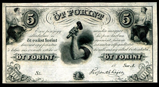 1852A 5 Forint - Emigráció
