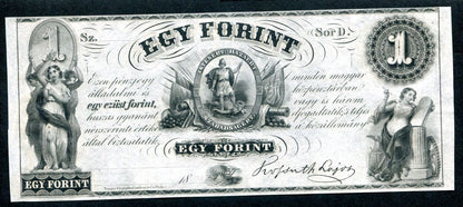 1852D 1 Forint - Emigráció