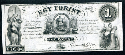 1852D 1 Forint - Emigráció