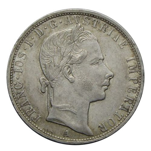 Ferenc József 1858A 1 Florin