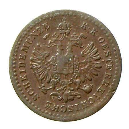 Ferenc József 1858B 5/10 krajcár