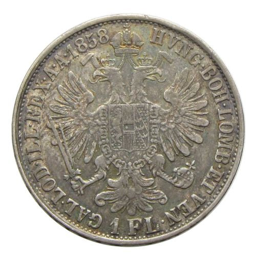 Ferenc József 1858M 1 Florin