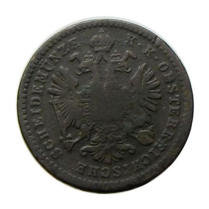 Ferenc József 1858M 1 krajcár