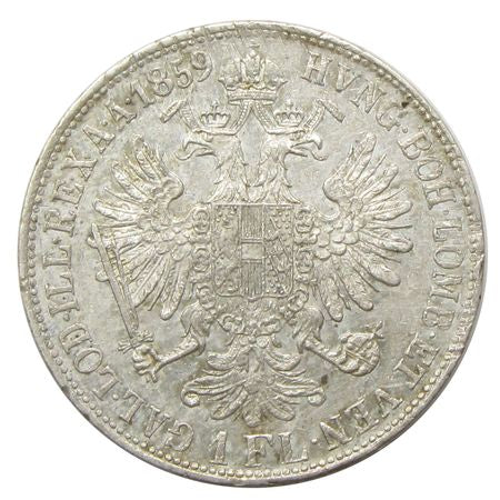 Ferenc József 1859B 1 Florin