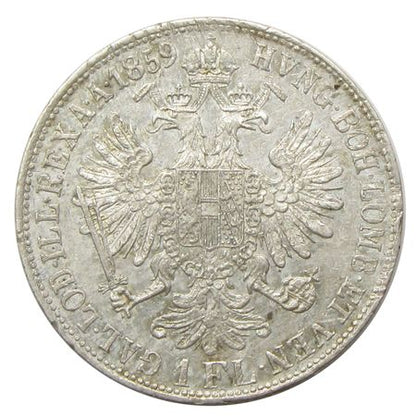 Ferenc József 1859B 1 Florin