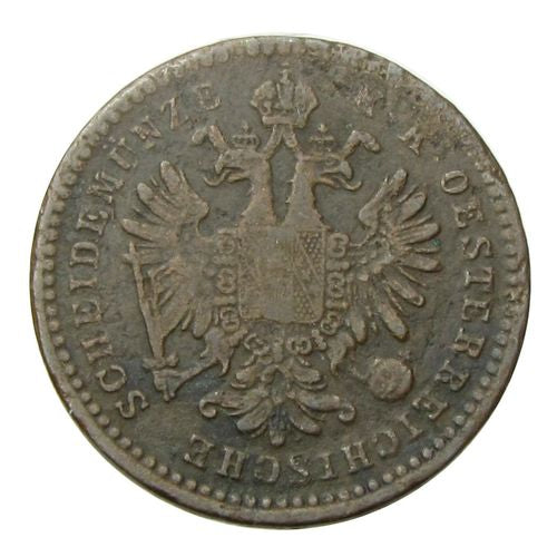 Ferenc József 1859E 1 krajcár