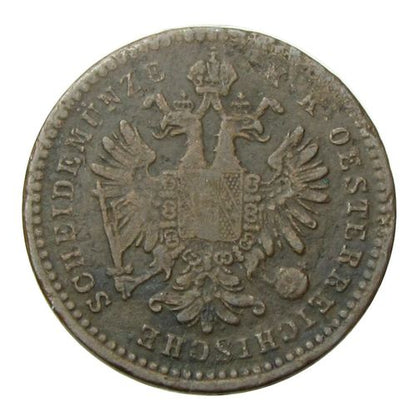 Ferenc József 1859E 1 krajcár