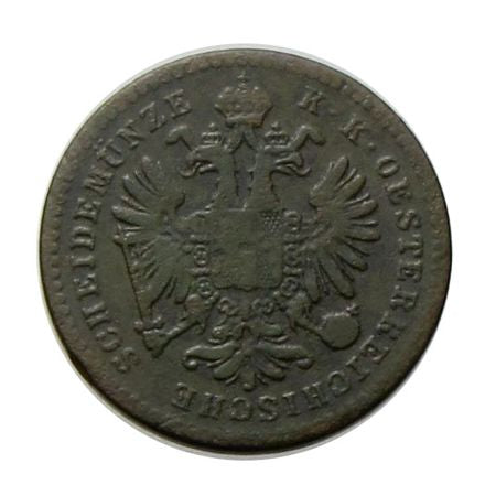 Ferenc József 1860B 1 krajcár