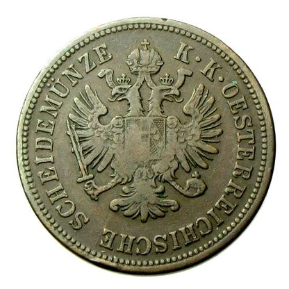 Ferenc József 1861A 4 krajcár