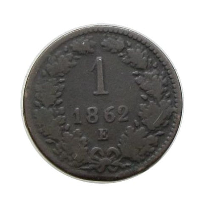Ferenc József 1862E 1 krajcár