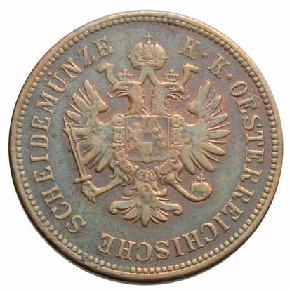 Ferenc József 1864B 4 krajcár