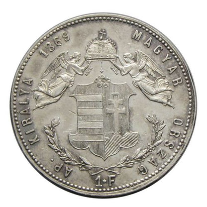 Ferenc József 1869KB 1 Forint