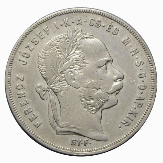 Ferenc József 1870GyF 1 Forint