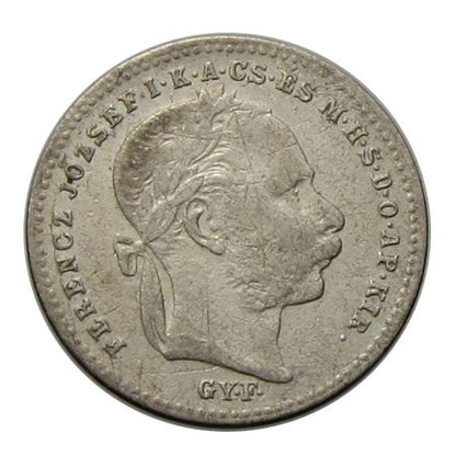 Ferenc József 1870GyF 20 krajcár