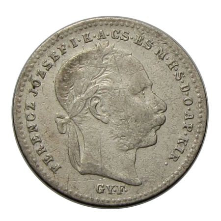 Ferenc József 1870GyF 20 krajcár