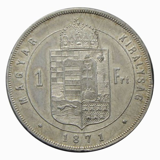 Ferenc József 1871KB 1 Forint