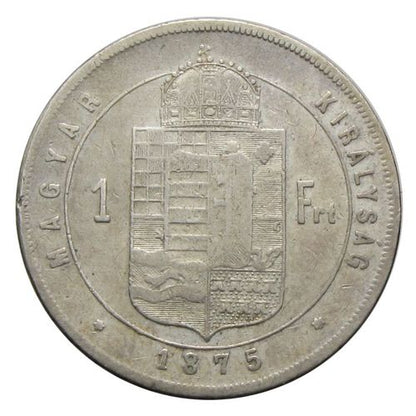 Ferenc József 1875 KB 1 Forint