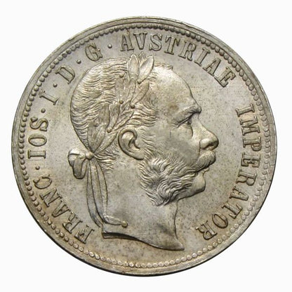 Ferenc József 1877 1 Florin