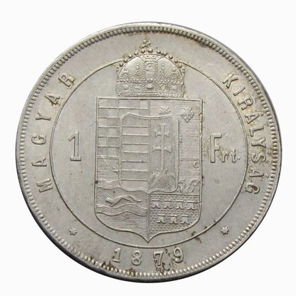 Ferenc József 1879KB 1 Forint