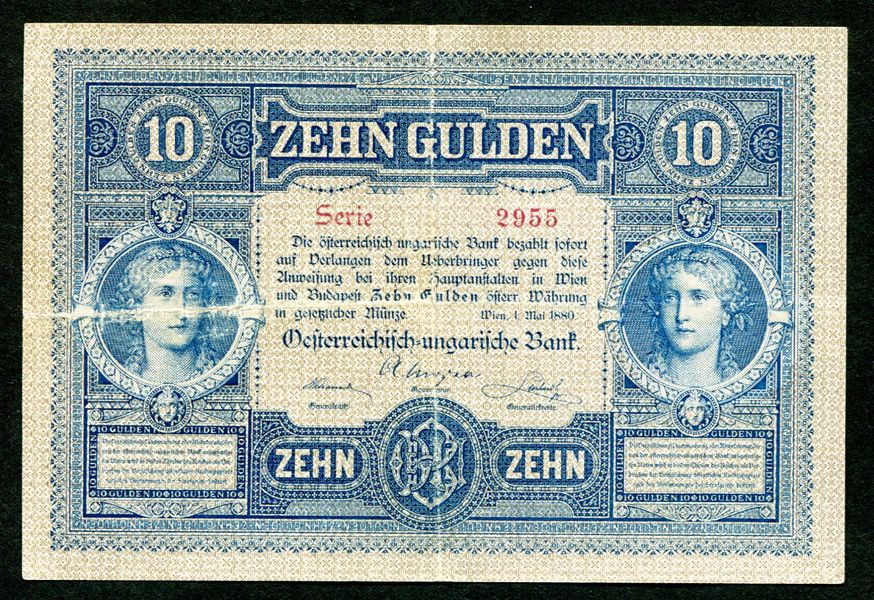1880 10 Gulden