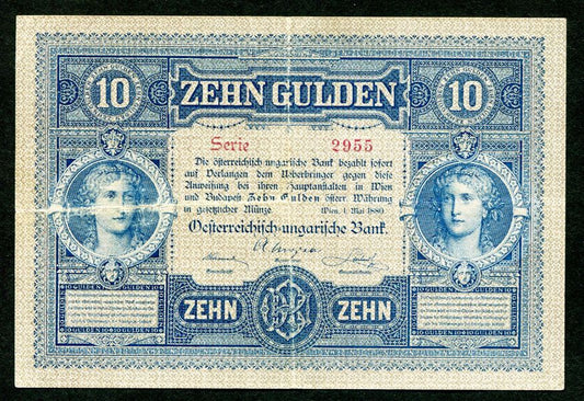 1880 10 Gulden