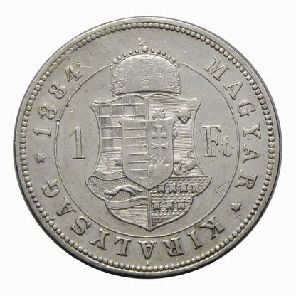 Ferenc József 1884KB 1 Forint