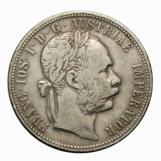 Ferenc József 1884 1 Florin