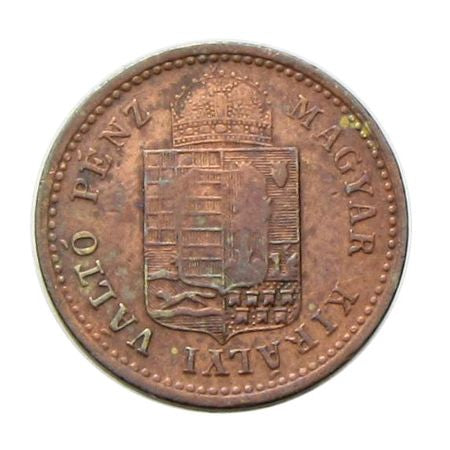 Ferenc József 1886KB 1 krajcár
