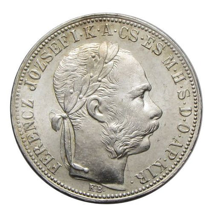 Ferenc József 1887KB 1 Forint