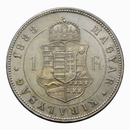 Ferenc József 1888KB 1 Forint