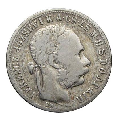 Ferenc József 1890KB 1 Forint - Fiume
