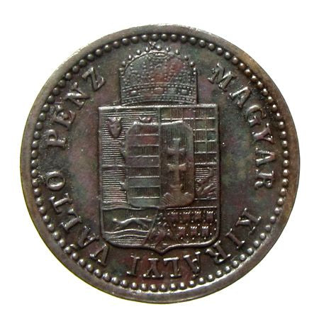 Ferenc József 1891KB 1 krajcár