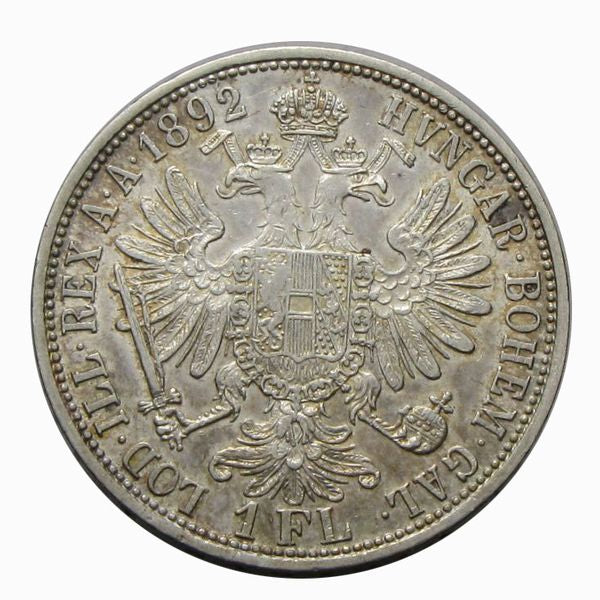 Ferenc József 1892 1 Florin