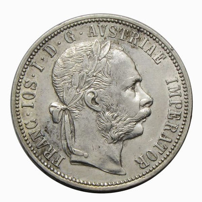 Ferenc József 1892 1 Florin