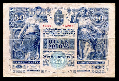 1902 50 Korona