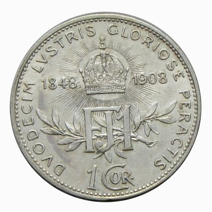 1908 1 Corona Jubileum