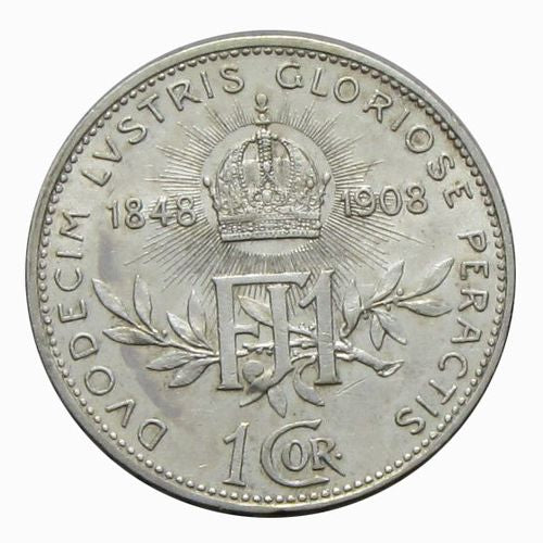 1908 1 Corona Jubileum