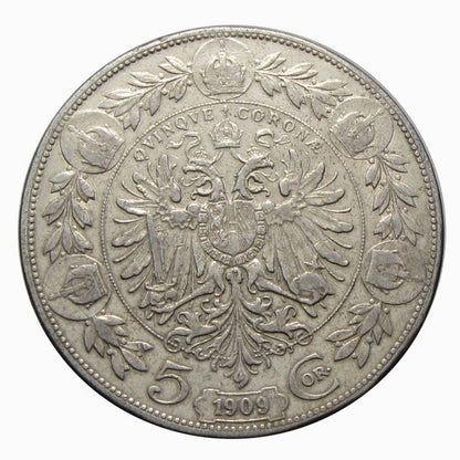 1909 5 Corona