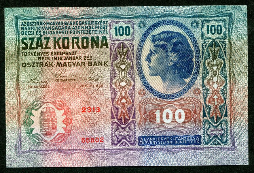 1912 100 Korona