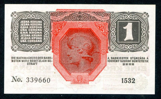 1916 1 Korona