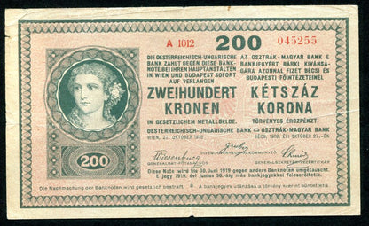 1918 A 200 Korona