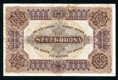1920 100 Korona - barna sorszám