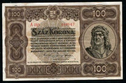 1920 100 Korona