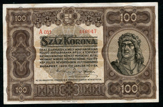 1920 100 Korona