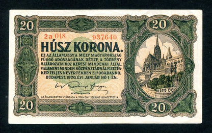 1920 20 Korona