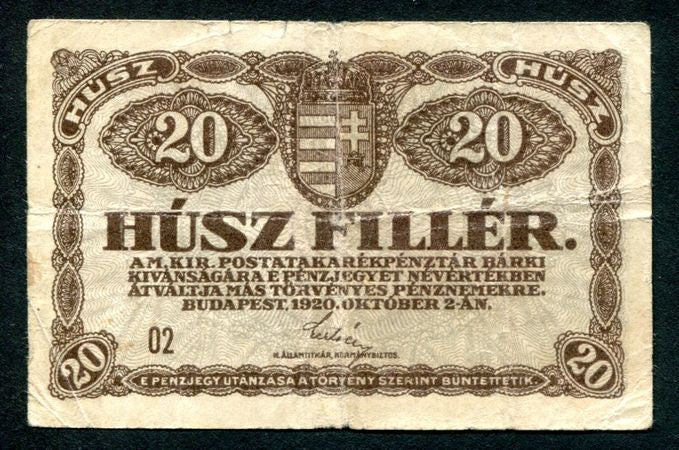 1920 20 fillér - 02