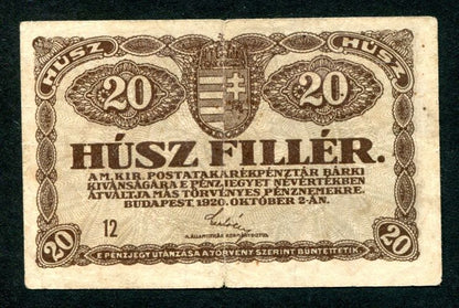 1920 20 fillér - 12